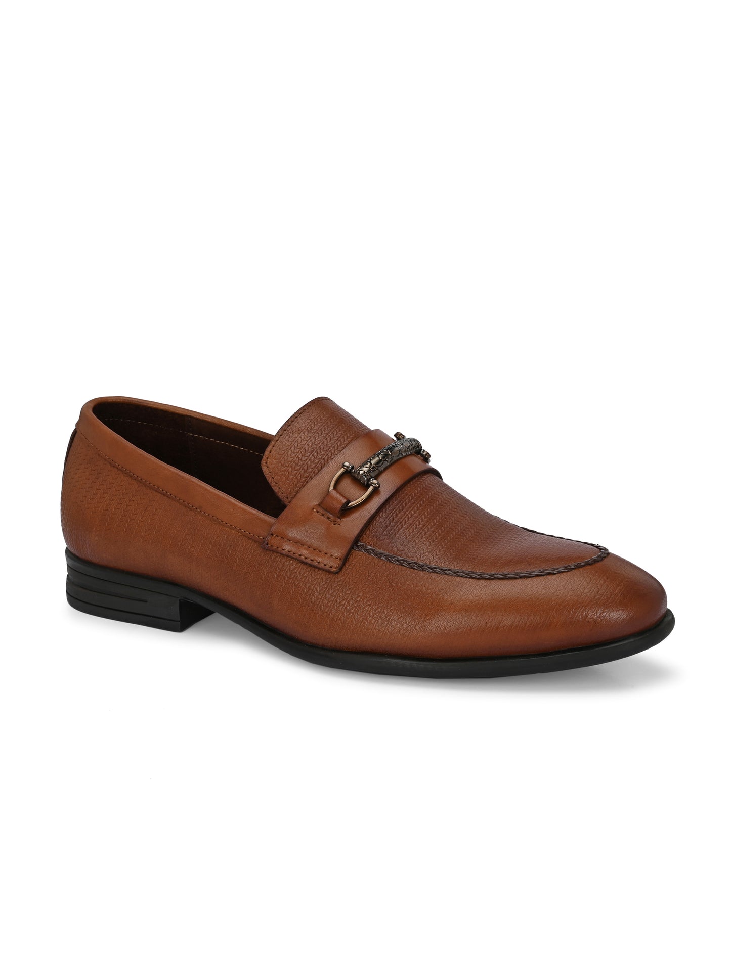 EZRO Men's Premium Tan Loafers | Comfortable Slip-On Casual, Office & Party Shoes for Men