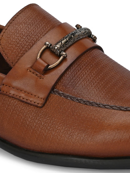 EZRO Men's Premium Tan Loafers | Comfortable Slip-On Casual, Office & Party Shoes for Men