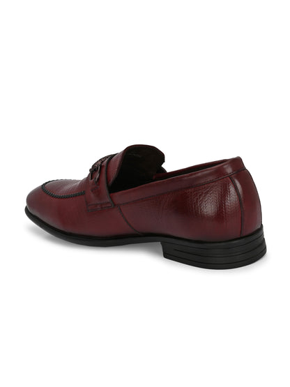 EZRO Men's Premium Wine Moccasins | Comfortable Slip-On Casual Driving & Everyday Shoes