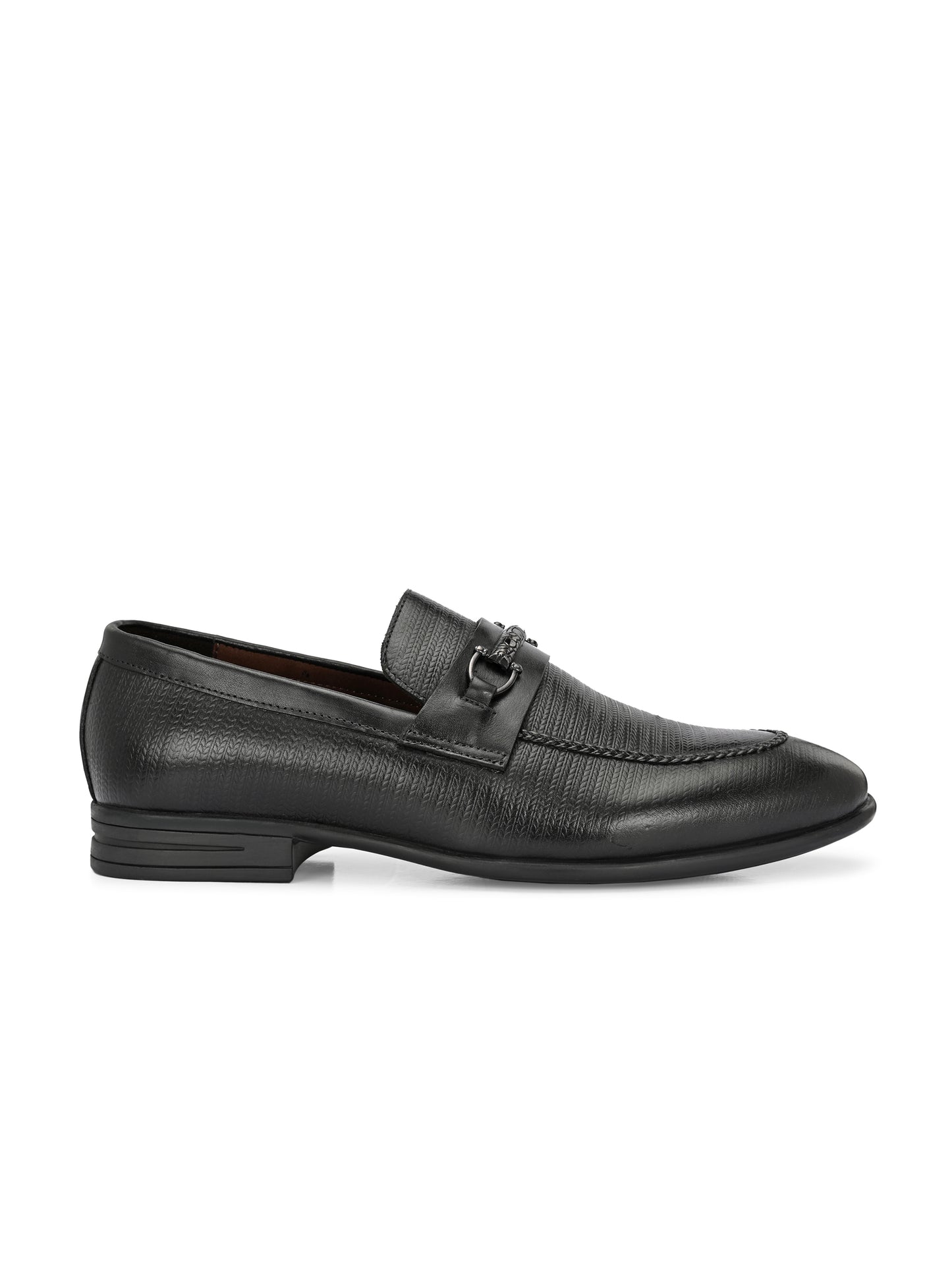 EZRO Men's Premium Black Loafers | Comfortable Slip-On Casual, Office & Party Shoes for Men