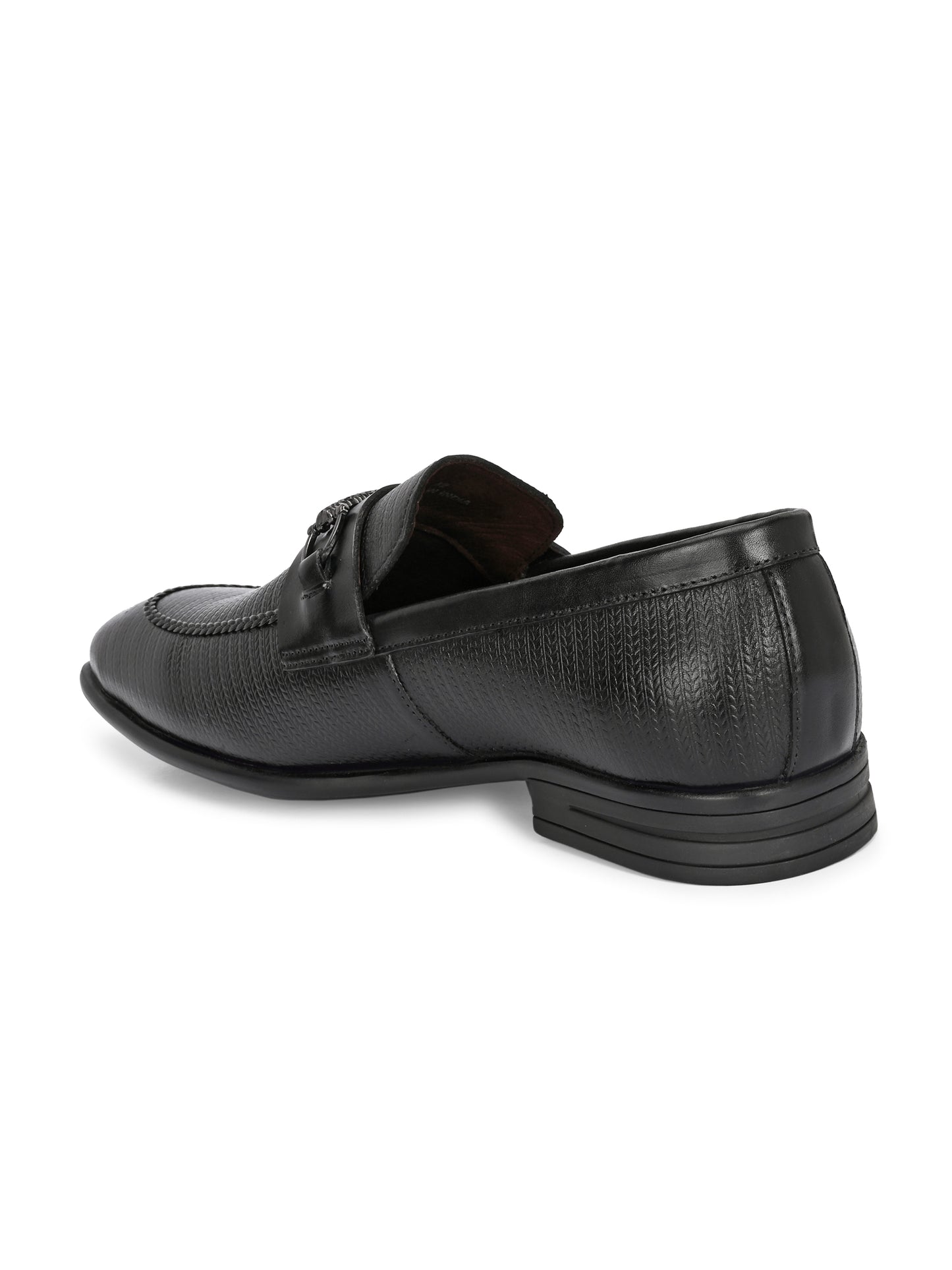 EZRO Men's Premium Black Loafers | Comfortable Slip-On Casual, Office & Party Shoes for Men