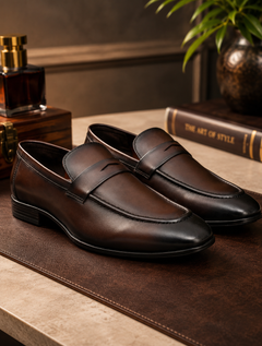 EZRO Elegant Loafers, Effortless Confidence Moccasins for Men